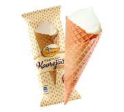 vanilli koorejäätis koonus
