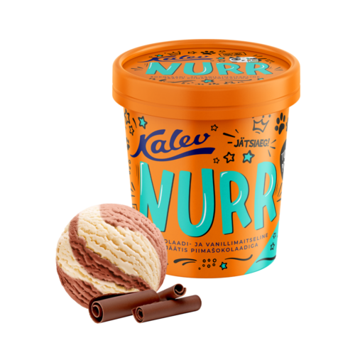 Nurr vanill ja sokolaad kaks maitset koos