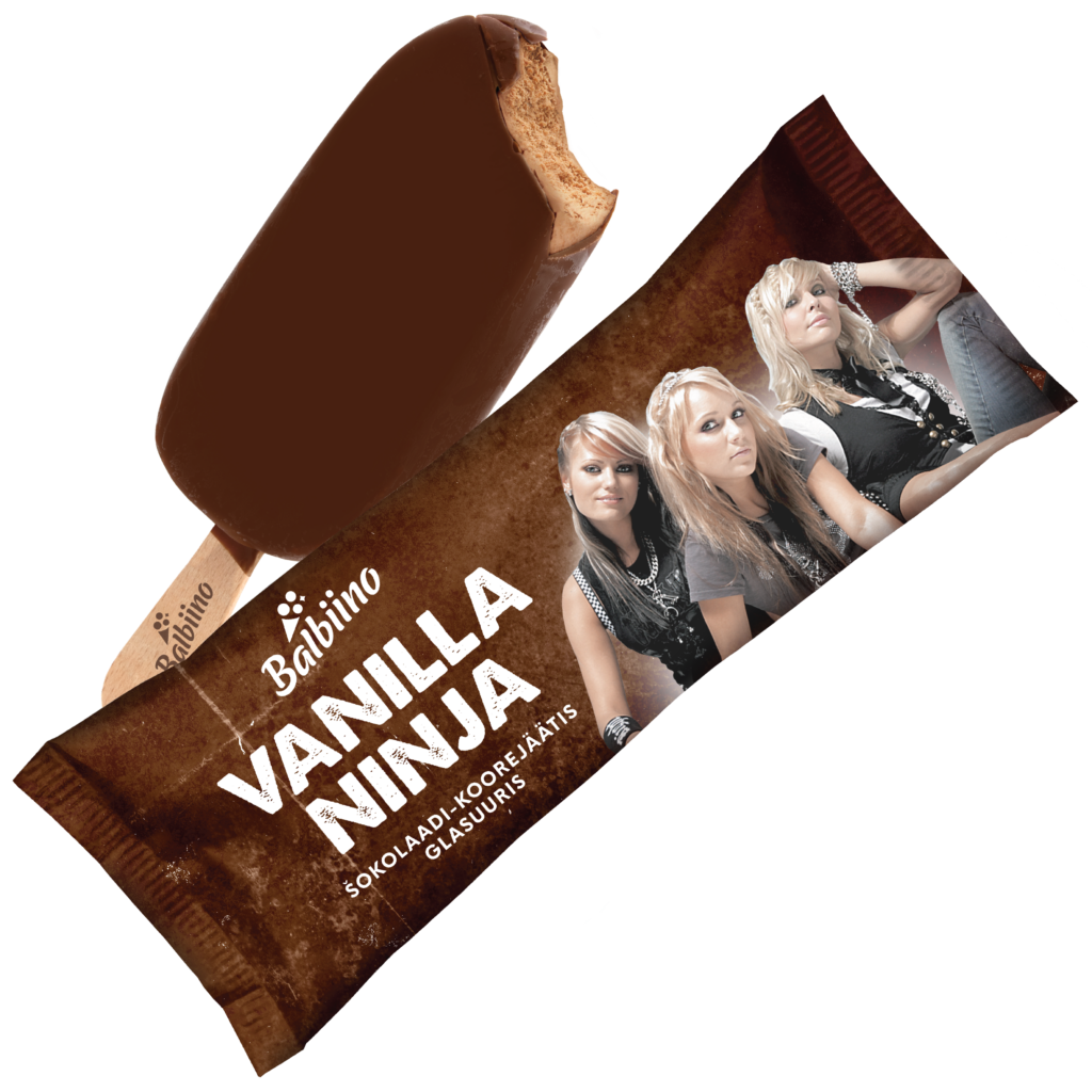 Vanilla Ninja Balbiino Eesti jäätis Kõige populaarse jäätis