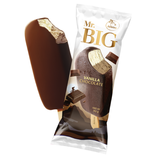 Mr.BIG vanilla and chocolate real cream ice cream