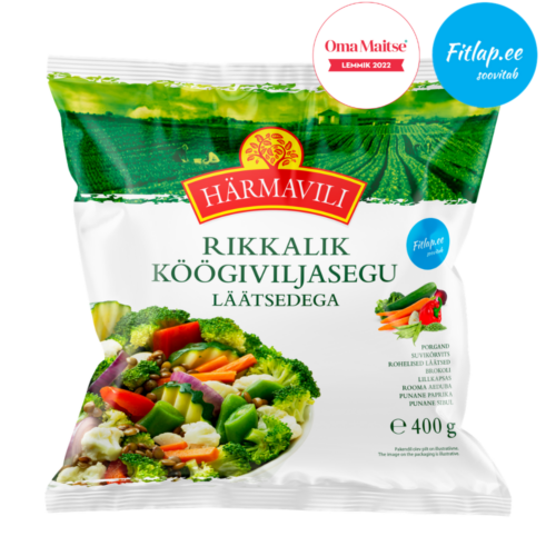 Härmavili külmutatud köögiviljad