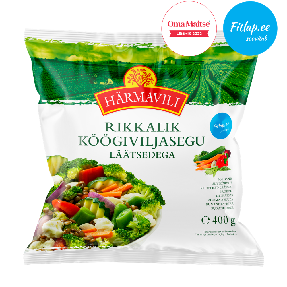 Härmavili külmutatud köögiviljad