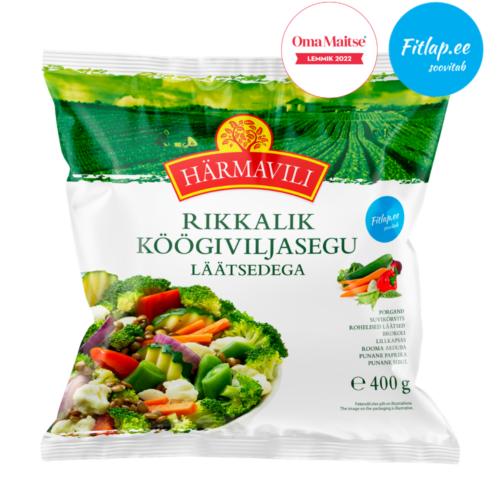 Härmavili Köögiviljad läätsedega