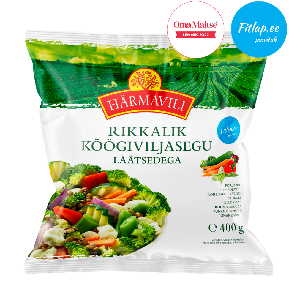 Härmavili Köögiviljad läätsedega