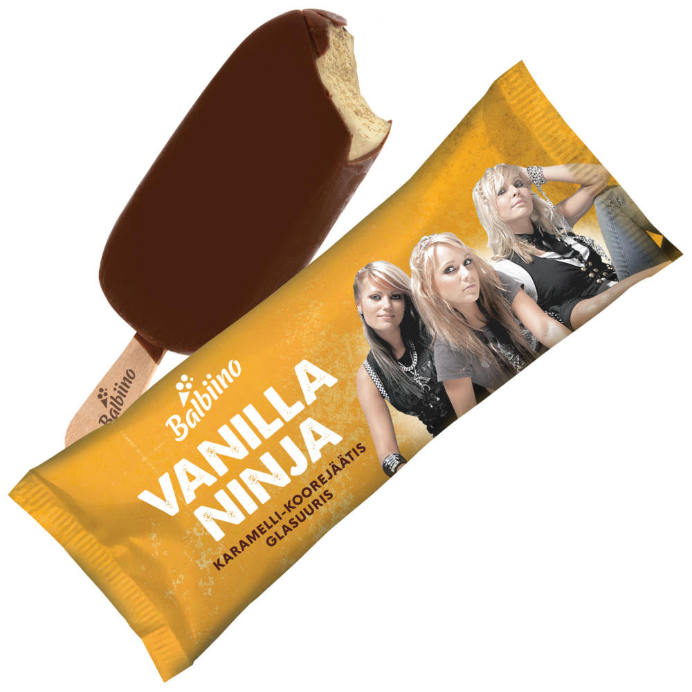 Vanilla Ninja karamell Balbiino jäätis