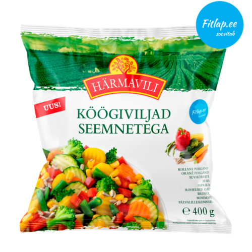 Härmavili külmutatud köögiviljad seemnetega
