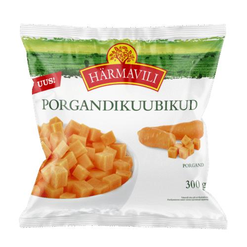 Härmavili porgandikuubikud