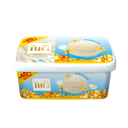 MR.BIG Lactose free vanilla flavoured dairy ice cream
