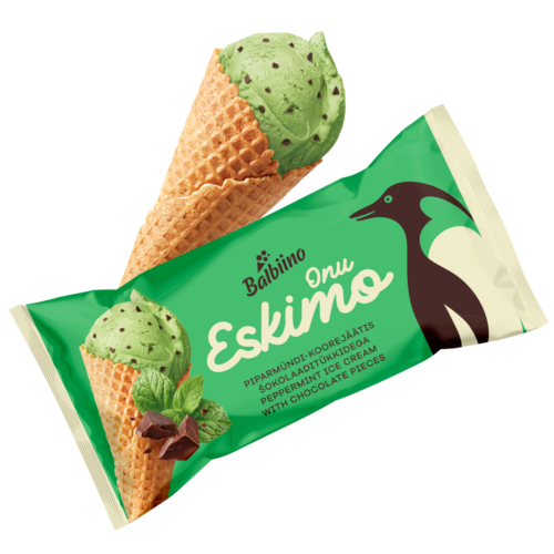 piparmündi sokolaaditükkidega