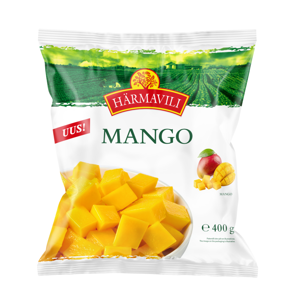 Härmavili mango kuubikud